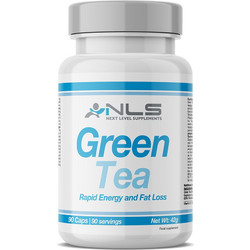 NLS Green Tea Συμπλήρωμα Διατροφής με Πράσινο Τσάι 400mg 90 Κάψουλες