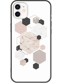 Θήκη Polygon iPhone 12 mini Black TPU (Μαύρη Σιλικόνη)