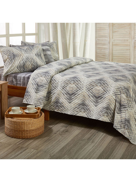 WhiteEgg Σετ Σεντόνια Μονά Βαμβακερά 175x270 Romance R036/2
