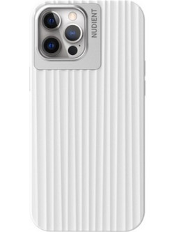Nudient Bold Back Cover Chalk White (iPhone 12 Pro Max)