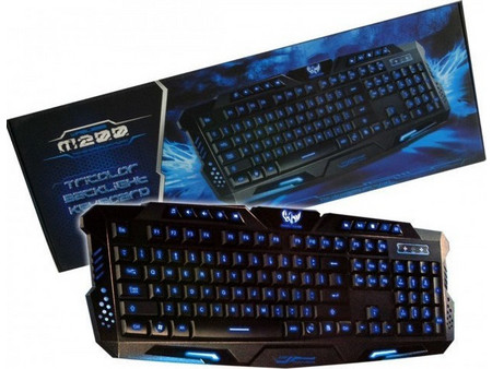 Artsound M200 Gaming Πληκτρολόγιο RGB Black
