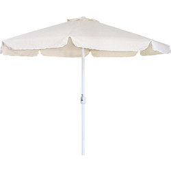 Escape Ομπρέλα Θαλάσσης με UV Προστασία Λευκή 3m 12090