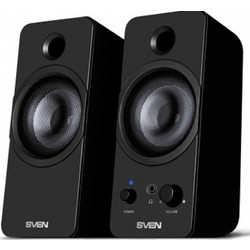 SVEN 430 Ηχεία Υπολογιστή 2.0 6W Black