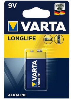 Varta Longlife 9V 1τμχ