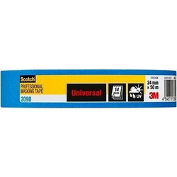 3M Χαρτοταινία Μπλε U.V. 24mm x 50m 1τμχ Μπλε 2090