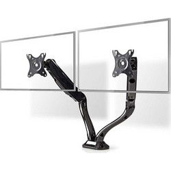 NEDIS MMNTDO100BK Desk Monitor Mount Double Monitor Arm Full Motion 10-32