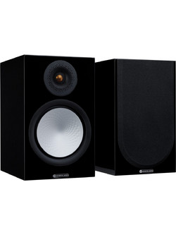 Monitor Audio Silver 100 7G Ζεύγος Ηχείων Hi-Fi Βιβλιοθήκης 120W 2 Δρόμων Black Oak