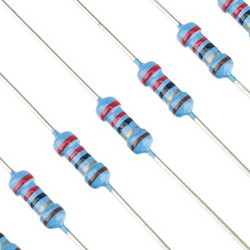 5pcs 22Ω 1/4W Metal Film Resistors 22Ω 1%