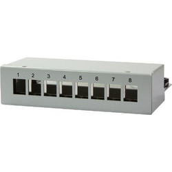 LogiLink NK4051 Desktop Keystone Panel For 8 Keystone Modules Shielded