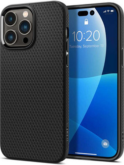 Spigen Liquid Air Back Cover Black (iPhone 14 Pro)