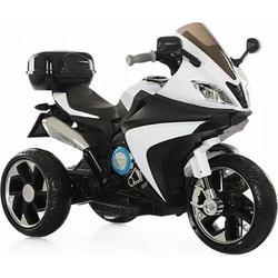 Cangaroo Moni Motor Karachi Ηλεκτροκίνητο Παιδικό Μηχανάκι 6V Άσπρο