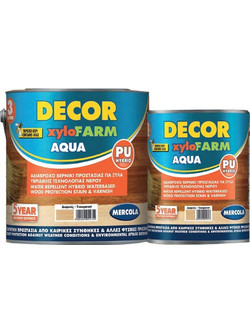 xyloFARM Decor Αqua Βερνίκι Εμποτισμού Ξύλου Διαλύτου Satin Πεύκο 0.75lt