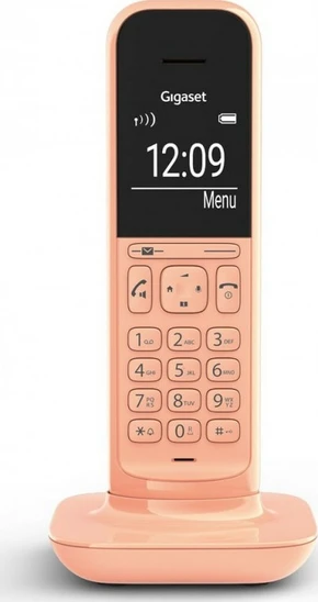 GIGASET CL390HX TELÃ‰FONO IP TERMINAL INALÁMBRICO, 50 M, 230 M, 5,08 CM (2), MONOCROMO, 150 ENTRADAS