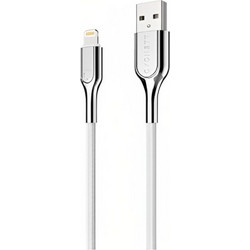 Cygnett Armoured USB-A to Lightning Cable 2m White