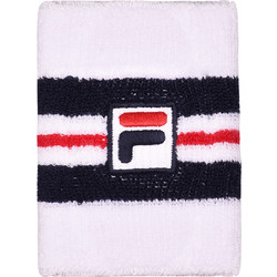 Fila Matthew Wristbands x 2 White / Dark Blue
