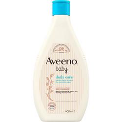 Aveeno Baby Fluid Βρεφικό Αφρόλουτρο Αλόη Χαμομήλι & Βρώμη 400ml