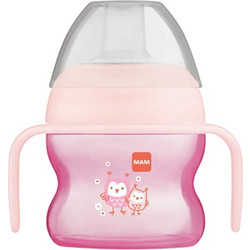 Mam Starter Cup Owls Ροζ 150ml