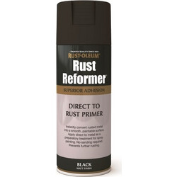 Rust-Oleum Rust Reformer Σπρέι Αστάρι Μαύρο Ματ 400ml
