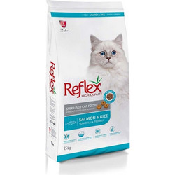 Lider Reflex Plus Adult Sterilised with Salmon & Rice 15kg