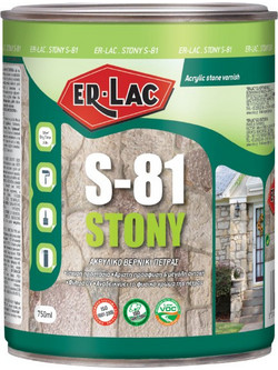 ER-LAC S-81 Stony Βερνίκι Διάφανο 2.5lt