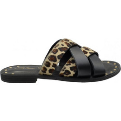 ΣΑΝΔΑΛΙ E41-010 ΔΕΡΜΑ PONY LEOPARD