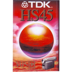 Κασέτα Κάμερας VHS TDK HS45 - 45 Λεπτά HS45