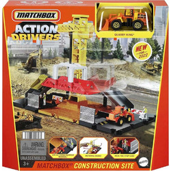 Mattel Matchbox Μικρά Σετ Δράσης Construction Site HDL33