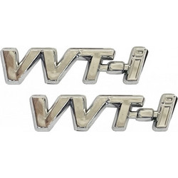 ΣΗΜΑΤΑ VVTi CHROME 3D 2TEM