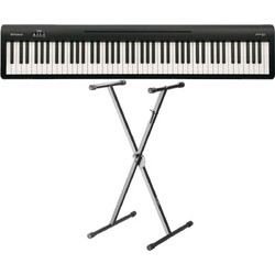 Roland FP-10 Set Ηλεκτρικό Πιάνο Stage με 88 Βαρυκεντρισμένα Πλήκτρα Black