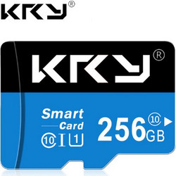 KRY Micro SD Memory Card Class 10 U1 256GB
