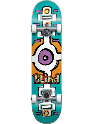 Blind Round Space Yth FP Soft Wheels Teal 6.75
