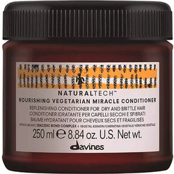 Davines Natural Tech Nourishing Vegetarian Miracle Conditioner για Επανόρθωση για Ξηρά & Ταλαιπωρημένα Μαλλιά 250ml