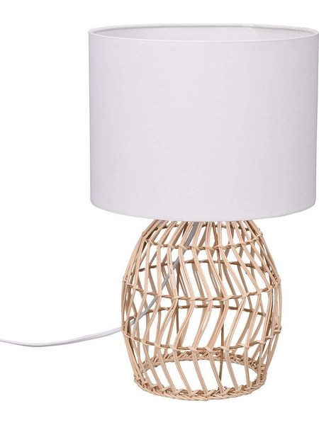 Trio Lighting RL R51131036 Πορτατίφ Ε27 Λευκό Καφέ Φ25xΥ38cm