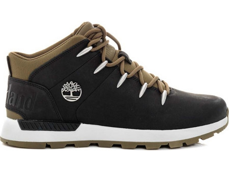 Timberland Sprint Trekker Mid Ανδρικά Μποτάκια Suede Μαύρα TB0A2GR1015