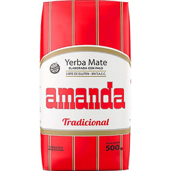 Amanda Yerba Mate Tea Traditional (Μάτε Τσάι Παραδοσιακό) χωρίς Γλουτένη 500gr