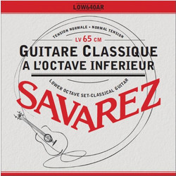 Savarez LOW640R Σετ 6 Χορδές Κλασικής Κιθάρας 28-86" Medium Tension