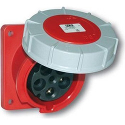 Βιομηχανικός ρευματοδότης πίνακος 5x125A (θηλυκό) 400V AC με IP67 PCE 445-6 - 104-490512500