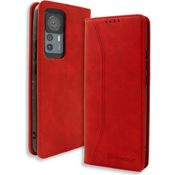 Bodycell Pu Leather Book Case Red (Xiaomi 12T 5G/12T Pro)