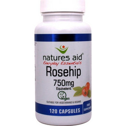Natures Aid Rosehip 750mg 120 Κάψουλες