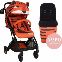Cosatto Woosh 3 Καρότσι Μωρού Μπαστούνι Tomkin Tiger