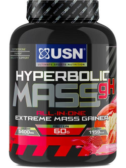 USN Hyperbolic Mass Strawberry Πρωτεΐνη Ορού Γάλακτος Όγκου 2kg