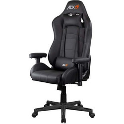 Adx Firebase Advanced 23 Καρέκλα Gaming Δερματίνης με Ρυθμιζόμενα Μπράτσα Μαύρη