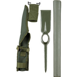MFH US Pick w/ Wooden Handle - Olive