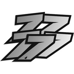 ΑΥΤΟΚΟΛΛΗΤΑ ΜΗΧΑΝΗΣ MOTOCROSS & ENDURO RACING Νo. 7 ΑΣΗΜΙ UFO AD02481-S7
