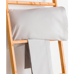 Vesta Σεντόνι Υπέρδιπλο Βαμβακερό 240x270 Synthesis 505 Light Grey