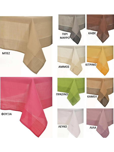 Τραπεζομάντηλο Ροτόντα (Φ170) Silk Fashion NX031 Λιλα
