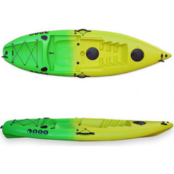 SCK Purity Plus Πλαστικό Kayak 1 Ατόμου Κίτρινο Πράσινο