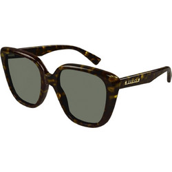 Gucci GG1169S 003 Γυναικεία Γυαλιά Ηλίου Τετράγωνα Κοκάλινα Ταρταρούγα με Μαύρο Polarized Φακό