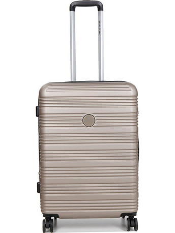 Worldline 27922-33 Βαλίτσα Μεσαία 65x46x28cm με 4 Ρόδες Χρυσή