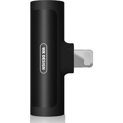 WK Adapter Lightning to Lightning & Jack Black WDC-094i